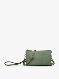 Riley 3 Compartment Crossbody/Wristlet