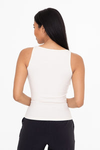 MonoB Square Neck Ribbed Tank