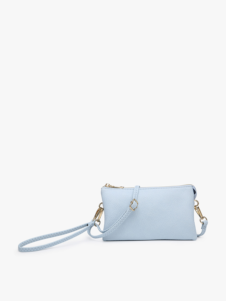 Riley 3 Compartment Crossbody/Wristlet