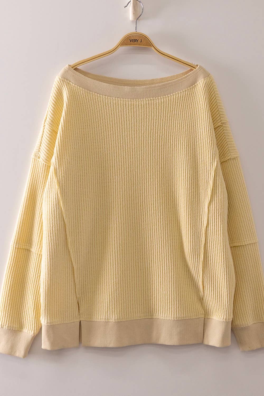 Golden Hour Waffle Knit Top
