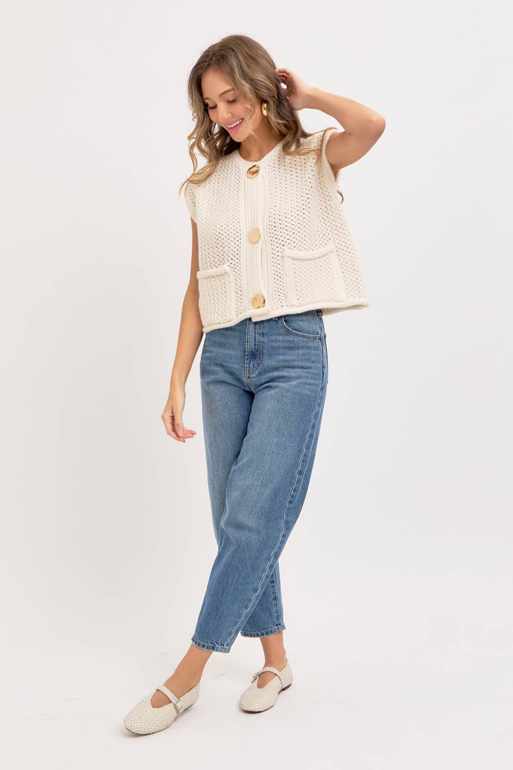 Golden Hour Sweater Vest
