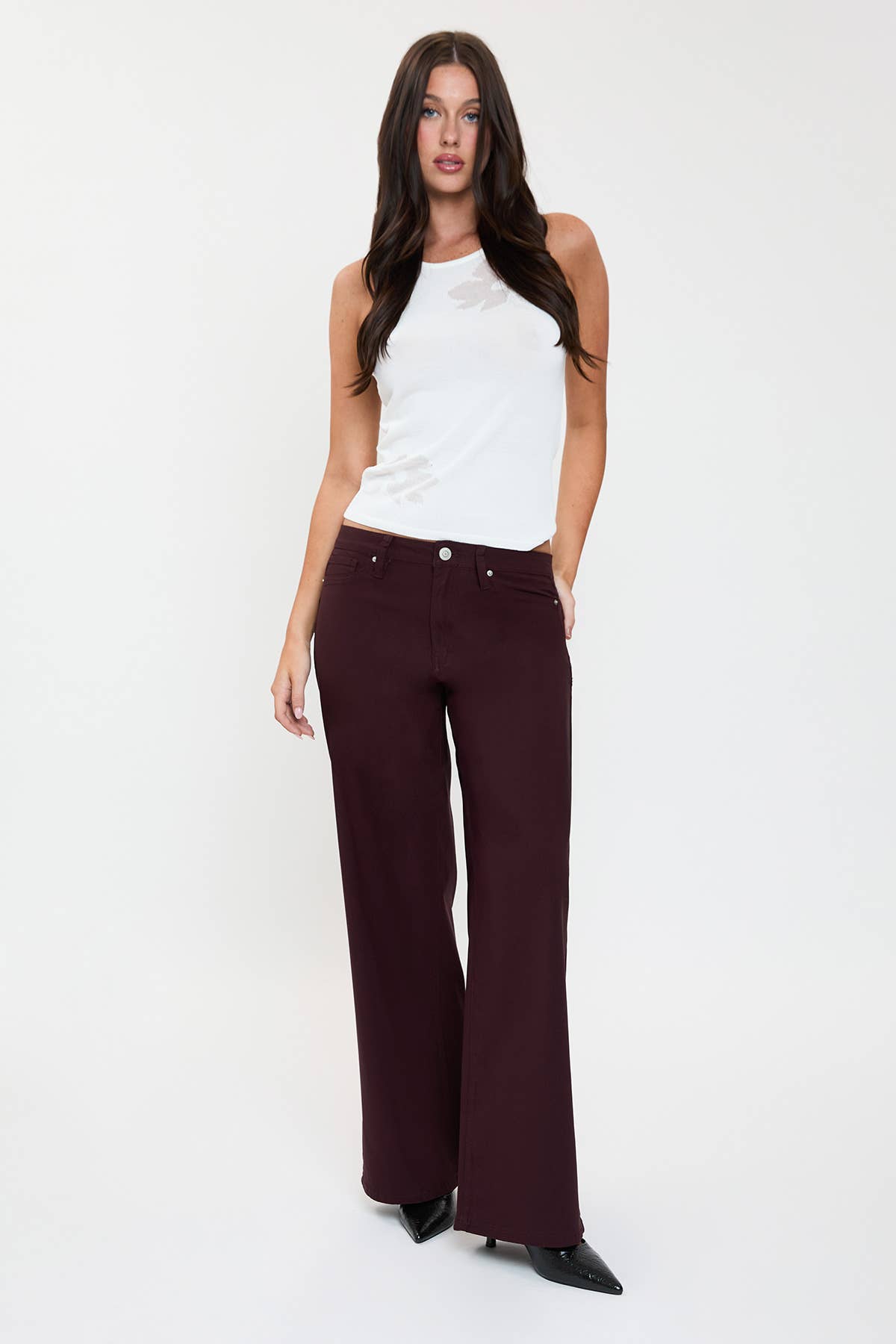 Josie Hyperstretch High Rise Wide Leg Jeans –  Forever Color Denim