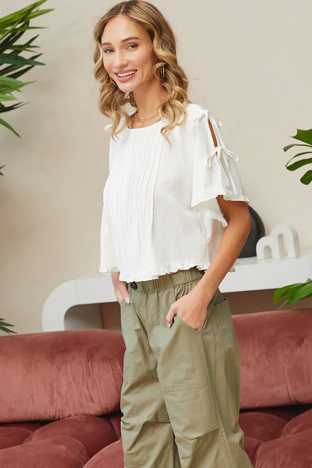 The Aspen Utility Parachute Pants: Olive