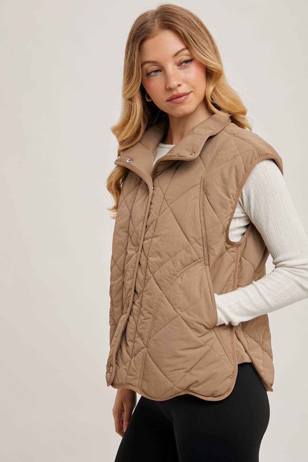 Kelsey Quilted Puffer Vest