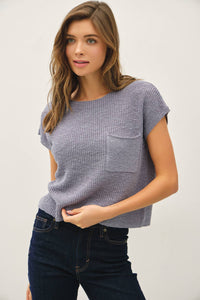 The Collins Boat Neck Knit Top