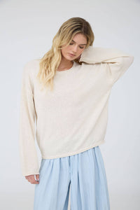First Frost Textured Sweater