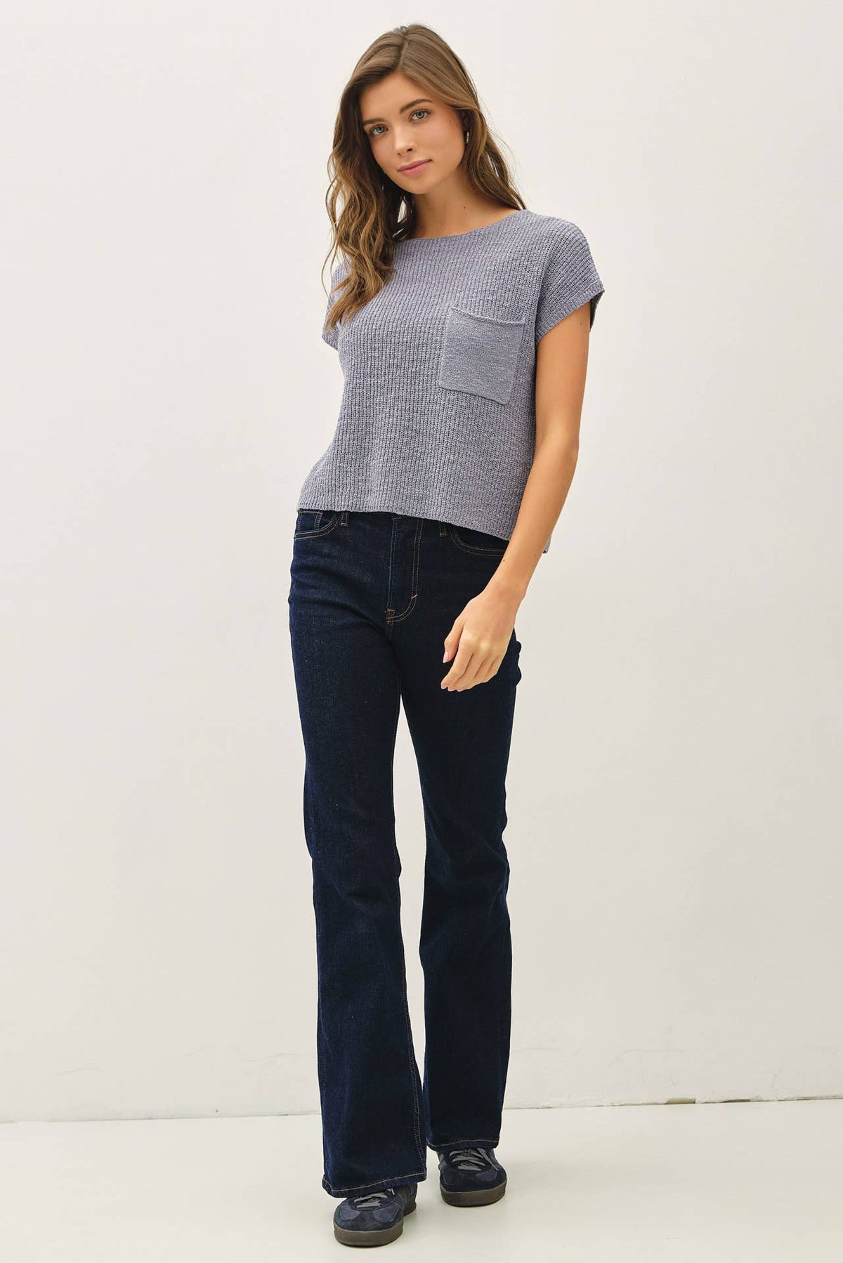 The Collins Boat Neck Knit Top