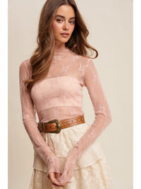 Camille Lace Layering Top
