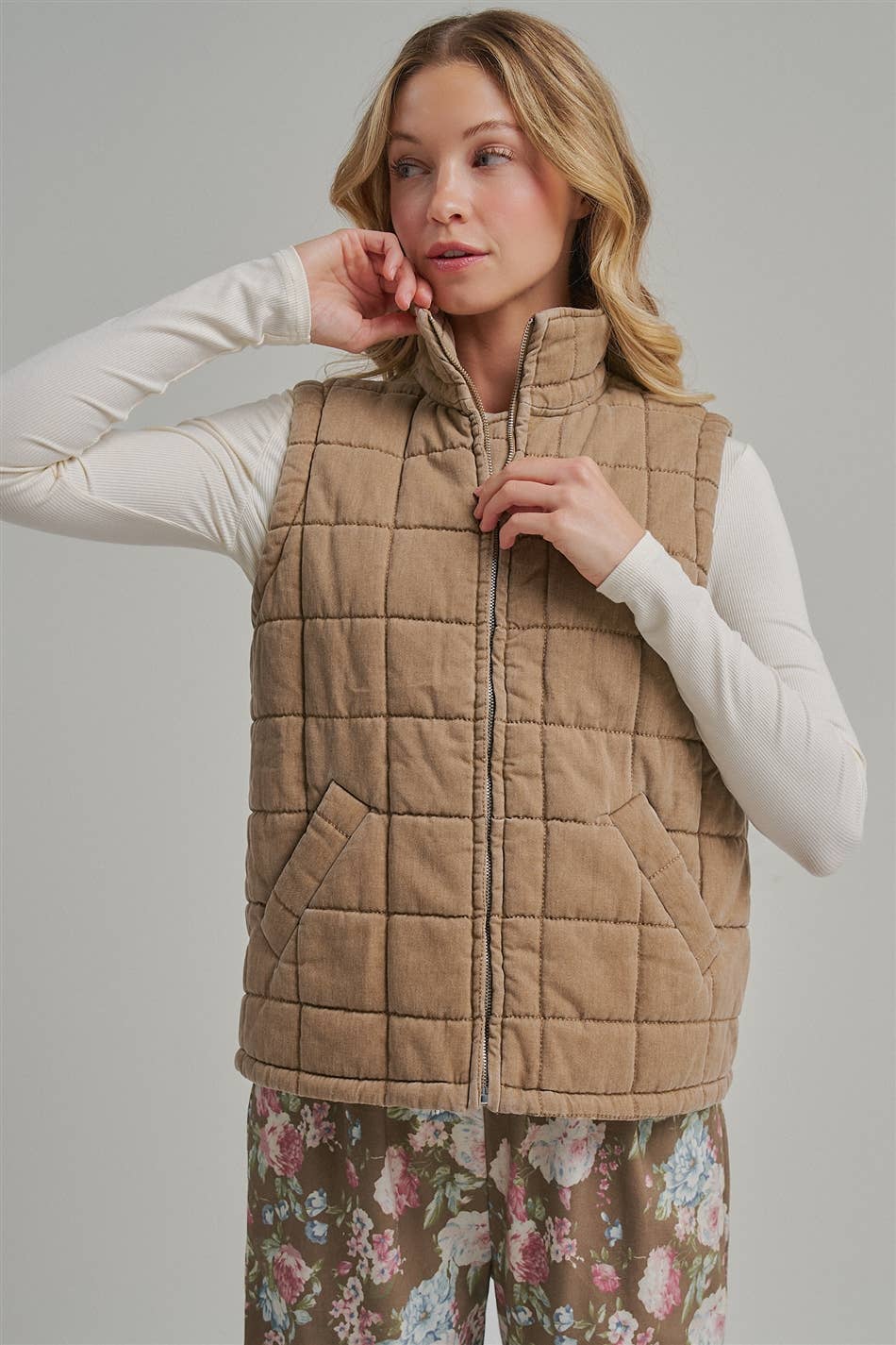 The Everyday Layer Quilted Vest