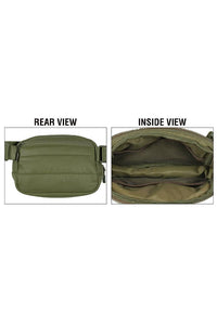 C.C Puffer Padding Fanny Pack Belt Bag