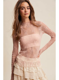 Camille Lace Layering Top