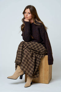 Nothing Extra Mock Neck Sweater