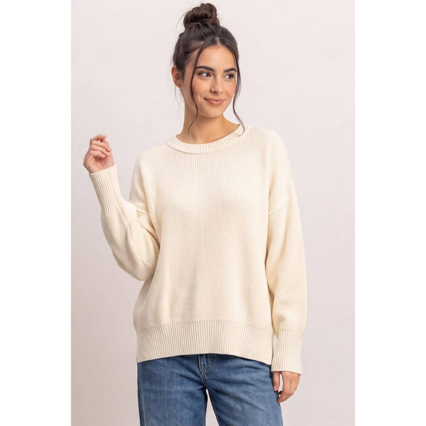 Worth Knowing Ribbed Sweater
