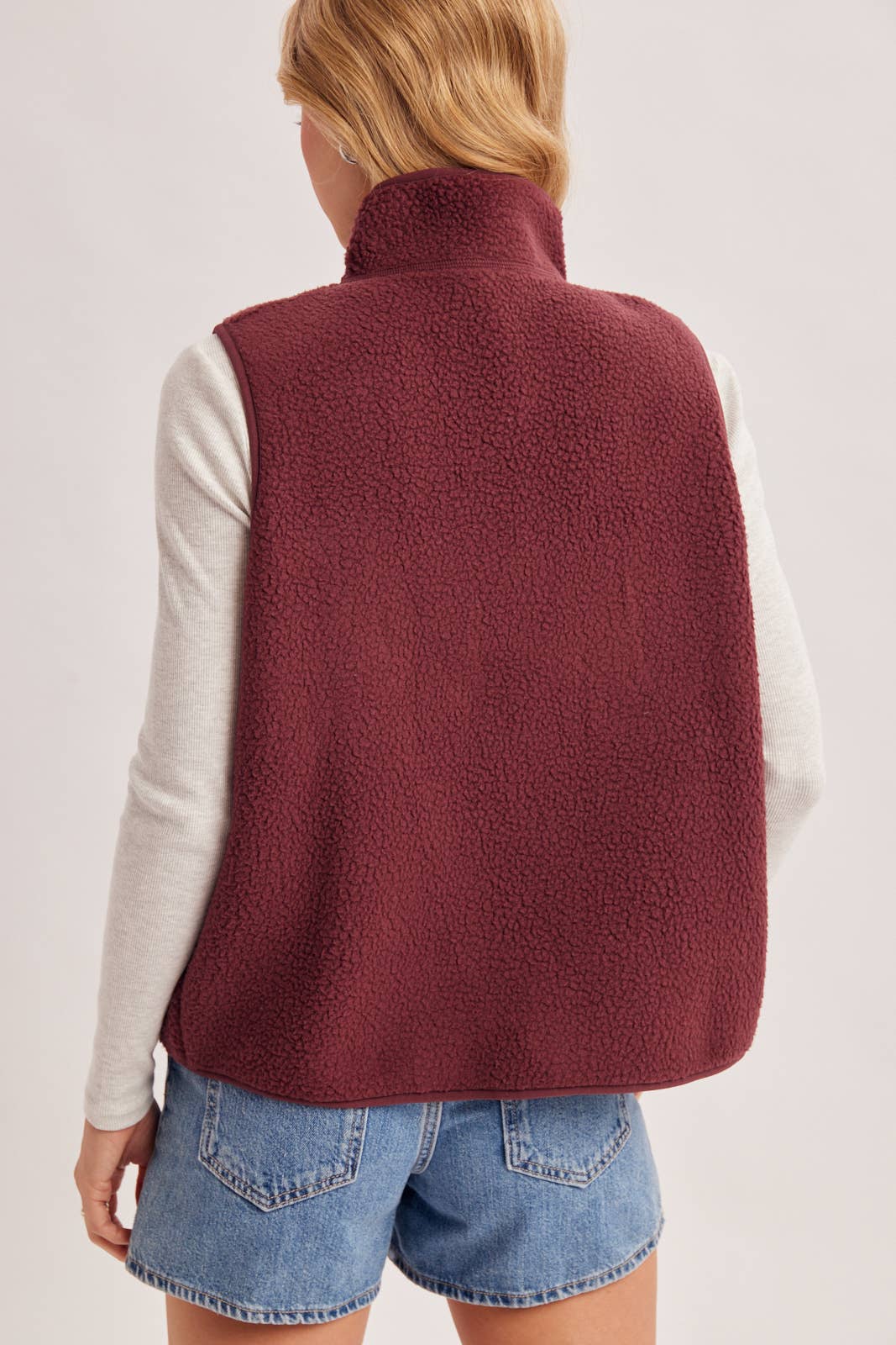 Weekend Plans Sherpa Vest