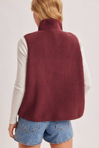 Weekend Plans Sherpa Vest