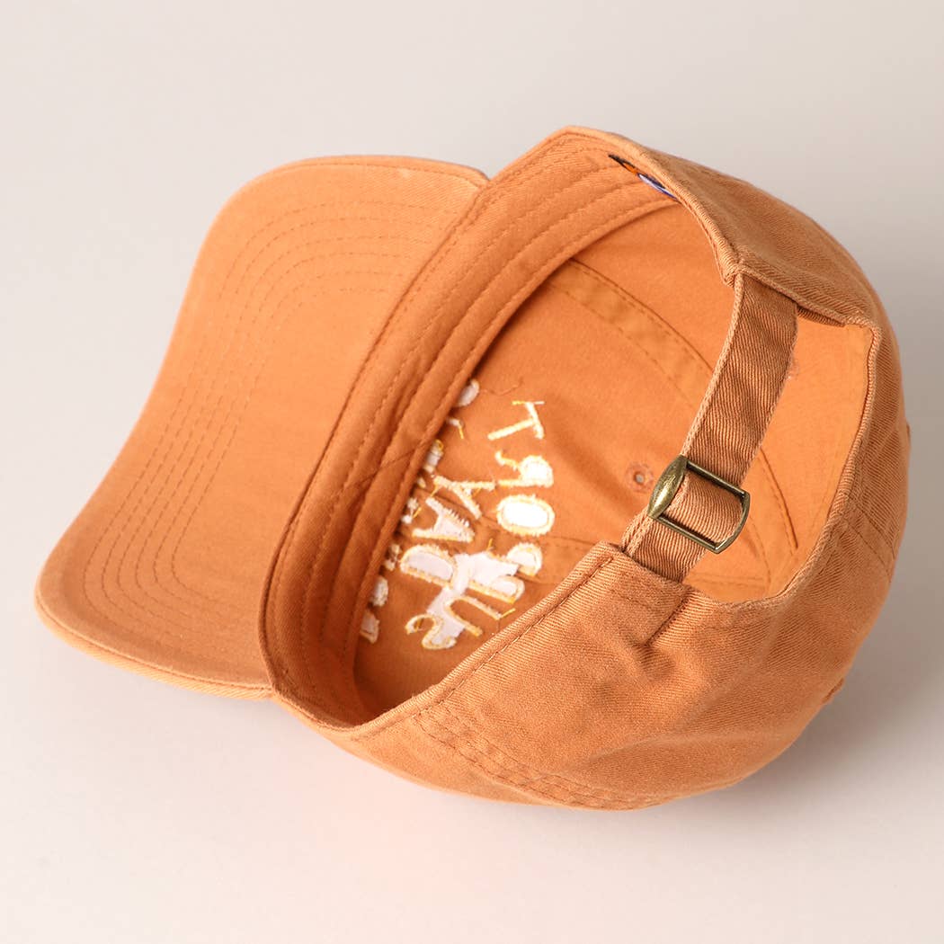 Support Day Drinking Embroidered Baseball Cap – Adjustable Cotton Hat (2 Color Options)