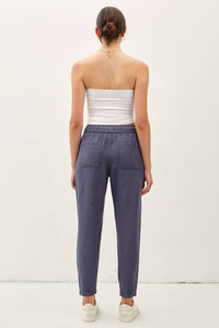 The Lara Lightweight Tencel Jogger – Taupe, Camel & Charcoal