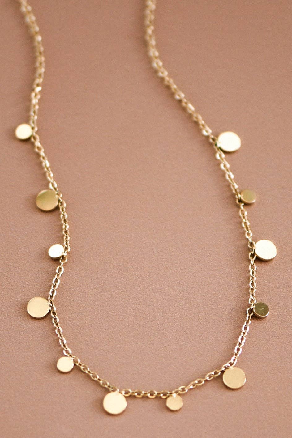 The Langley 18K Gold Plated Chain Necklace – Delicate Hypoallergenic Layering Chain