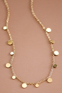The Langley 18K Gold Plated Chain Necklace – Delicate Hypoallergenic Layering Chain
