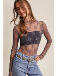 Camille Lace Layering Top