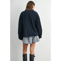 After Hours Corduroy Jacket: Navy