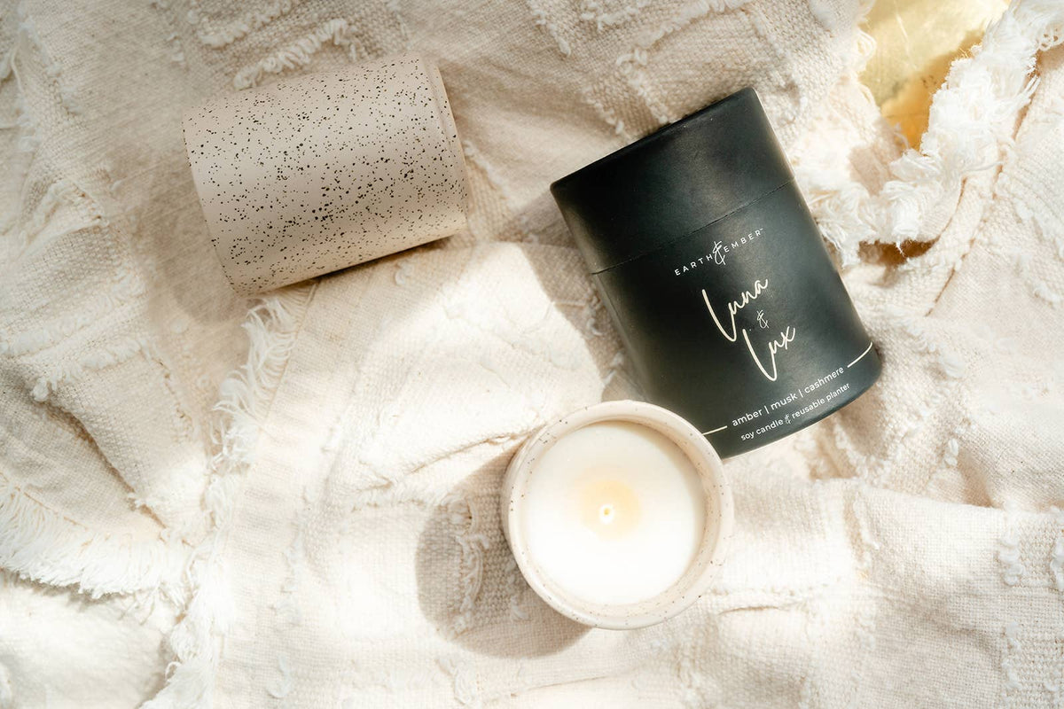 Earth & Ember 2 oz Candle: Luna & Lux