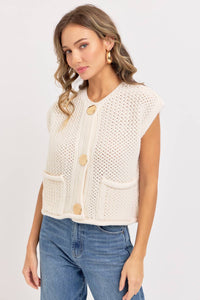 Golden Hour Sweater Vest