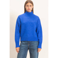 Easy Elegance High Neck Sweater