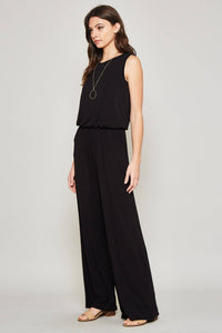 The Sierra Wide Leg Sleeveless Jumpsuit