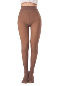 Looks Like Sheer Fleece Tights