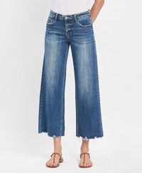 The Ellery Mid Rise Raw Hem Wide Leg Jeans – Lovervet by Flying Monkey