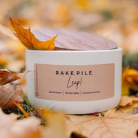 Rake, Pile, Leap | 10 oz Signature Statement Candle