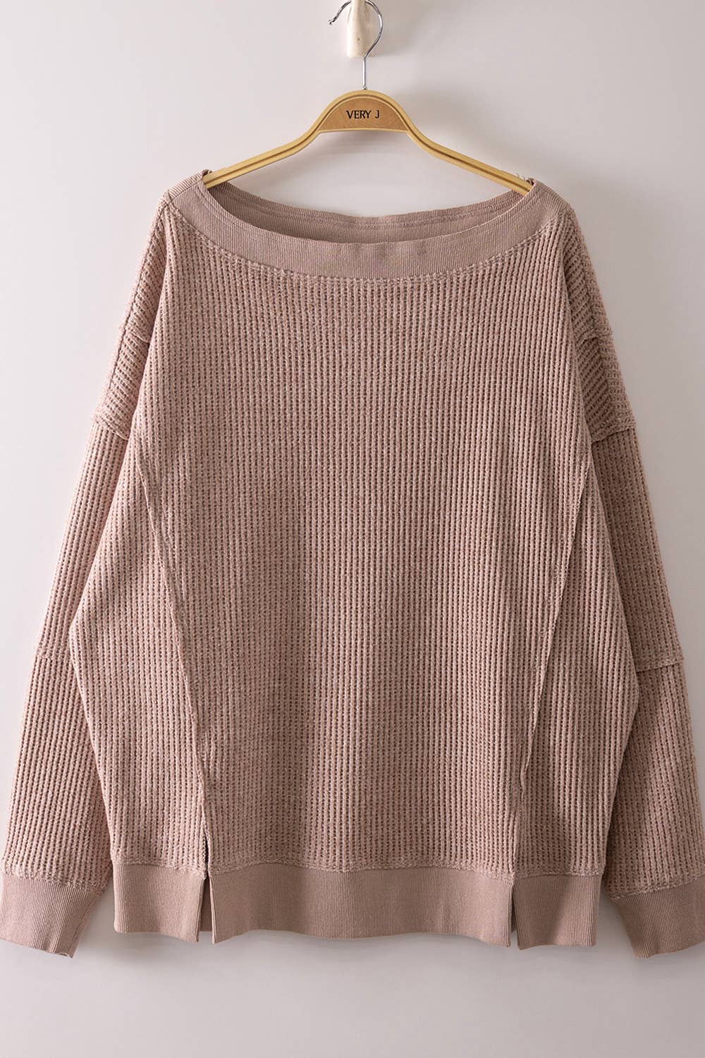 Golden Hour Waffle Knit Top