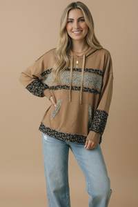 Wildflower Weekend Hoodie: Mocha
