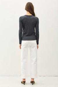 The Tessa Everyday Layering Top: Black