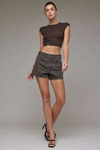 The Wild Side Cheetah High Rise 3" Inseam Shorts