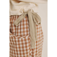 Picnic Days Gingham Barrel Pants