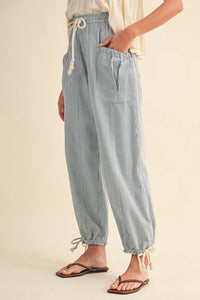 The Sunset Stripe Parachute Pants