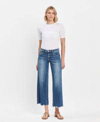 The Ellery Mid Rise Raw Hem Wide Leg Jeans – Lovervet by Flying Monkey