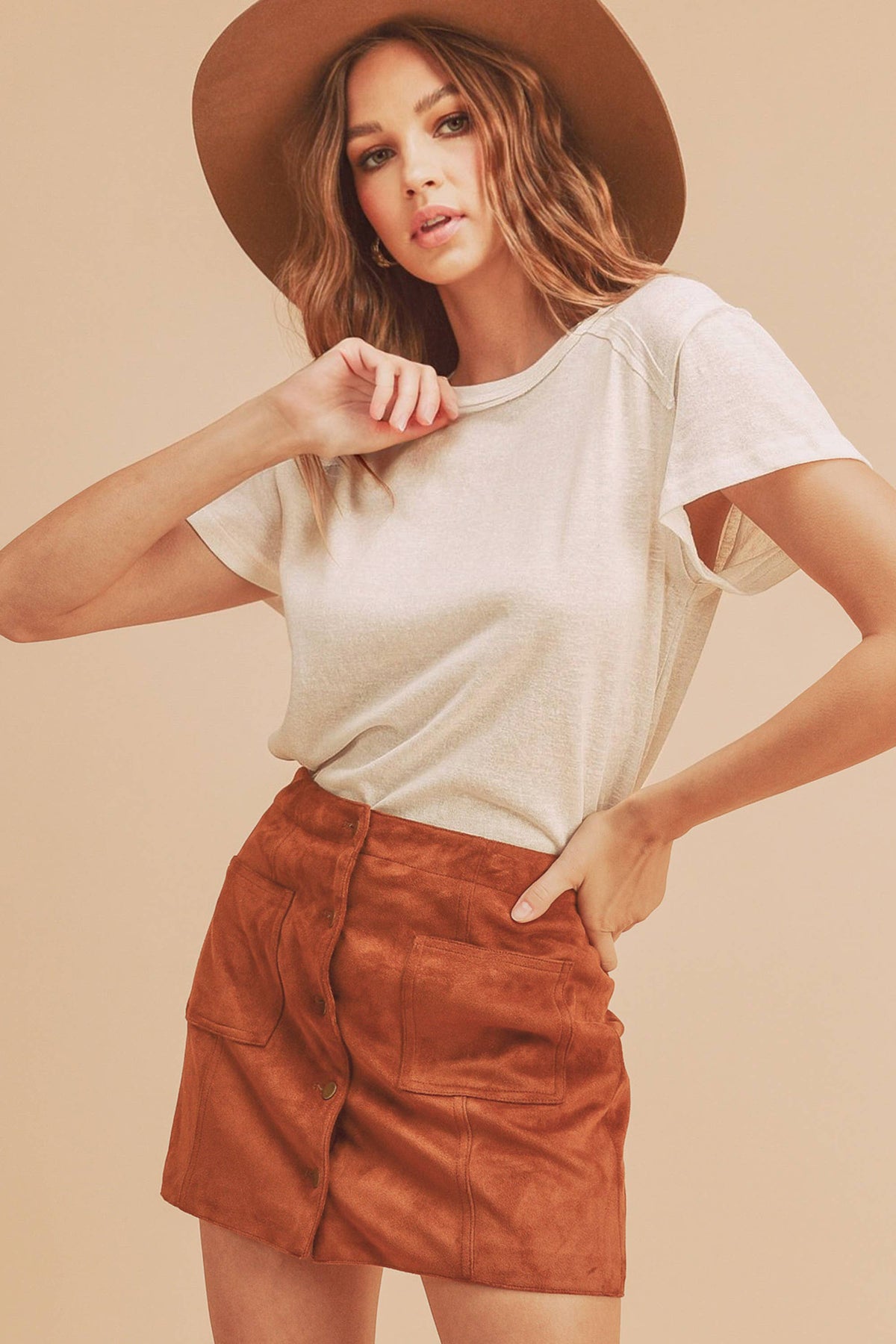 The Junie Elevated Basic Tee