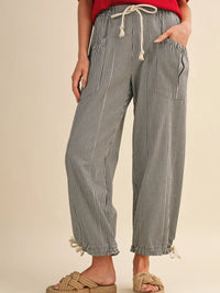 The Sunset Stripe Parachute Pants