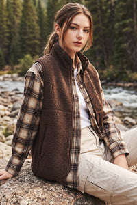 Weekend Plans Sherpa Vest