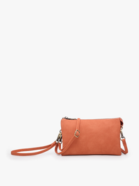 Riley 3 Compartment Crossbody/Wristlet