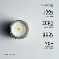 13 oz Mason Jar Fall Candle: Hello Fall
