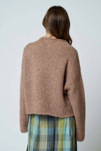 Nothing Extra Mock Neck Sweater