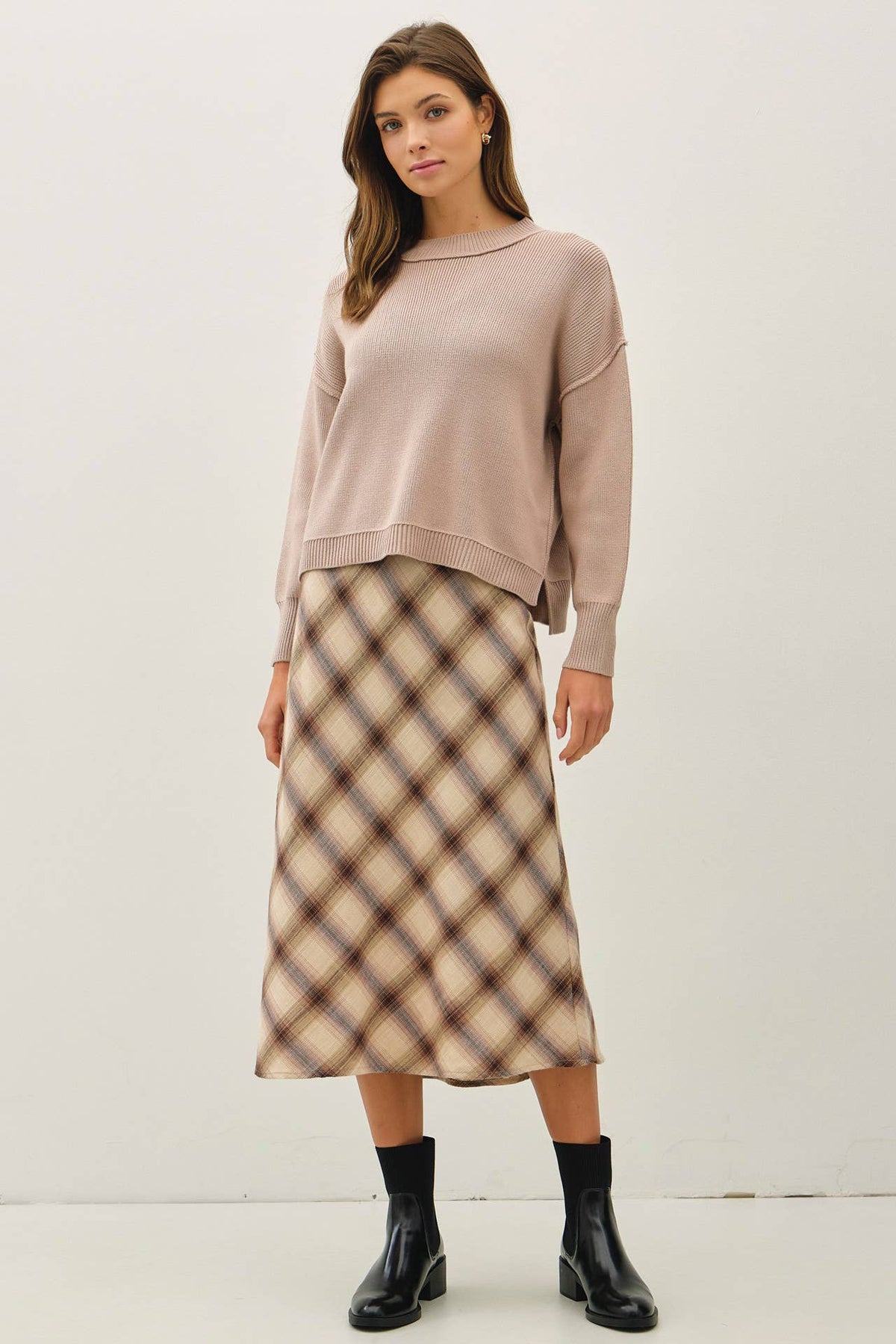 The Bristol Ribbed Knit Sweater – Relaxed Everyday Essential Sweater