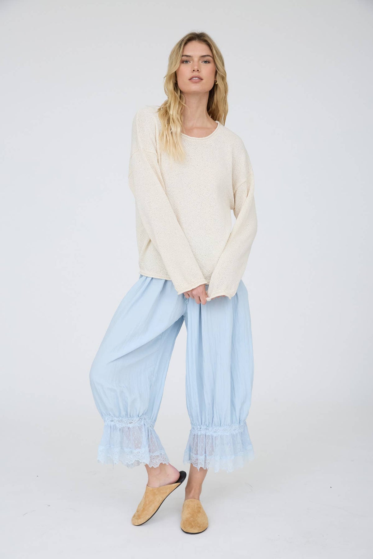 First Frost Textured Sweater