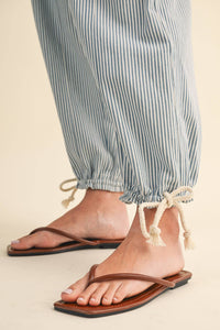 The Sunset Stripe Parachute Pants