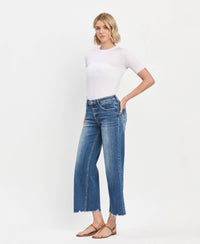 The Ellery Mid Rise Raw Hem Wide Leg Jeans – Lovervet by Flying Monkey