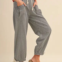 The Sunset Stripe Parachute Pants